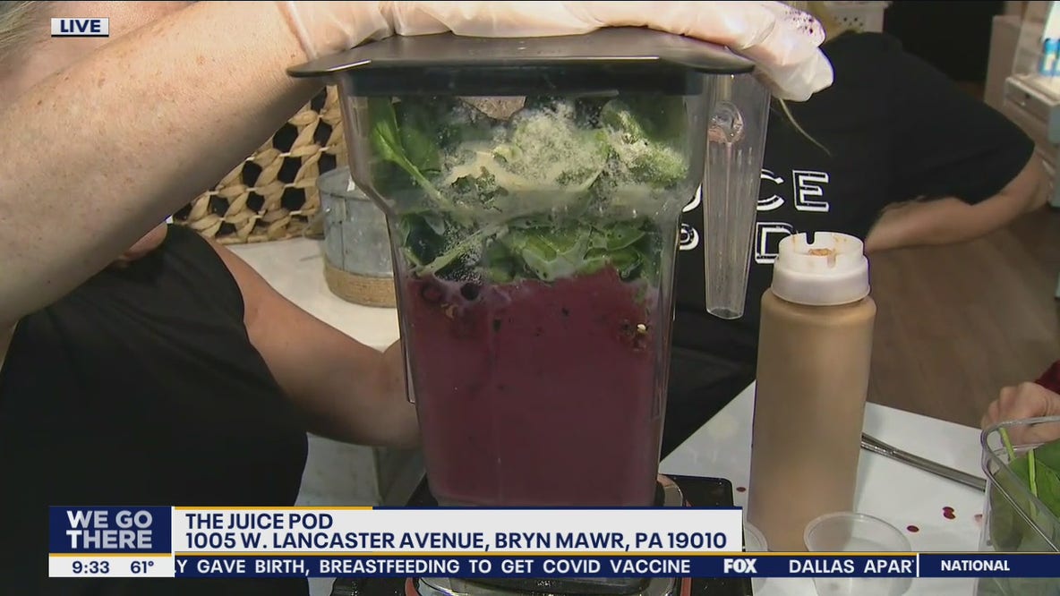 The Juice Pod features an "Ugly Smoothie"